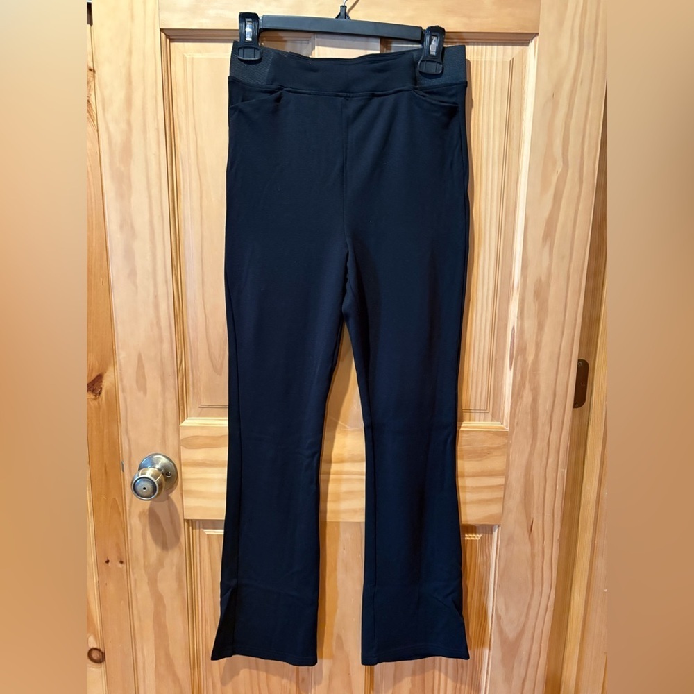 A New Day Women's High Waisted Ponte Flare Leggings Fashion Pants size M